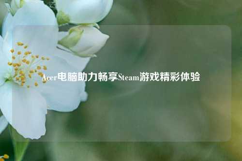 Acer电脑助力畅享Steam游戏精彩体验