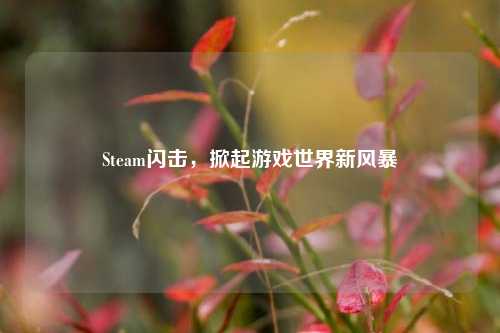 Steam闪击,掀起游戏世界新风暴