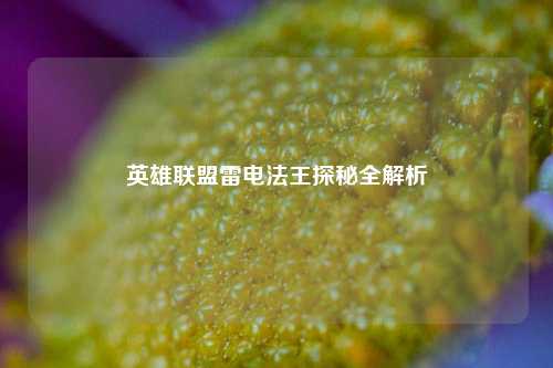 英雄联盟雷电法王探秘全解析