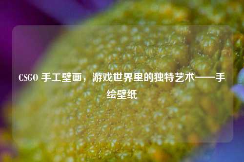 CSGO 手工壁画,游戏世界里的独特艺术——手绘壁纸