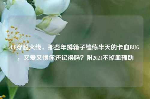 CF穿越火线，那些年蹲箱子缝练半天的卡血BUG，又爱又恨你还记得吗？附2021不掉血辅助