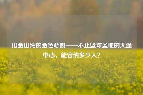 旧金山湾的金色心跳——不止篮球圣地的大通中心,能容纳多少人?