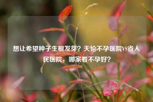 想让希望种子生根发芽？天伦不孕医院VS省人民医院，哪家看不孕好？